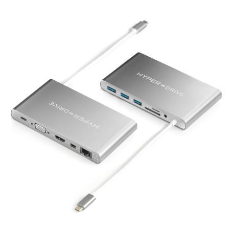 HyperDrive Ultimate 11-in-1 PC & MacBook USB-C Hub - Space Grey