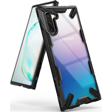 Coque Samsung Galaxy Note 10 Ringke Fusion X – Noir