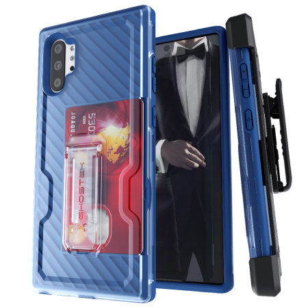 Coque Samsung Galaxy Note 10 Plus Ghostek Iron Armor 2 – Bleu