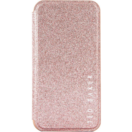 Ted Baker Folio Glitsie iPhone 11 Flip Mirror Case - Pink