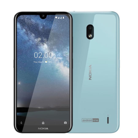 Official Nokia Xpress-On Cover Case for Nokia 2.2  -  Ice Blue