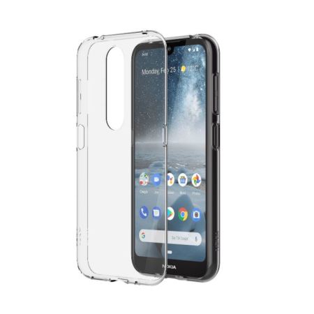 Official Nokia Transparent Bumper Case for Nokia 4.2 - Clear