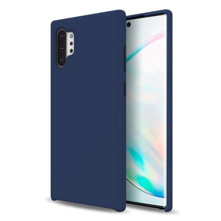 Olixar Galaxy Note 10 Plus 5G Soft Silikonhülle - Mitternachtsblau
