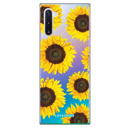 LoveCases Samsung Galaxy Note 10 Gel Case - Sunflower