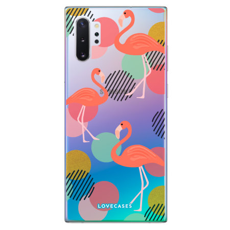 LoveCases Samsung Galaxy Note 10 Plus Gel Case - Flamingo