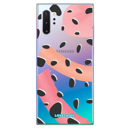 LoveCases Samsung Galaxy Note 10 Plus 5G Gel Case - Abstract Polka Dot