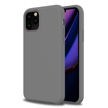 Olixar Soft Silicone iPhone 11 Pro Case - Grey