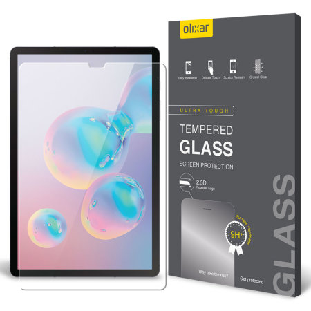 Protection d'écran Samsung Galaxy Tab S6 Olixar en verre trempé