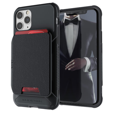 Tosim Wallet Case for iPhone 11 Pro Max Flip Folio Phone Cover with Kickstand for Apple iPhone 11 Pro Max PU Leather Case with Card Holder Slots TOHME030076 Black 6.5