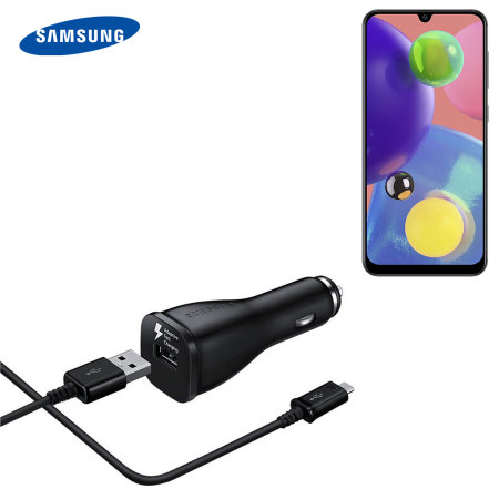 Chargeur voiture Officiel Samsung Galaxy A50s – Charge rapide USB-C