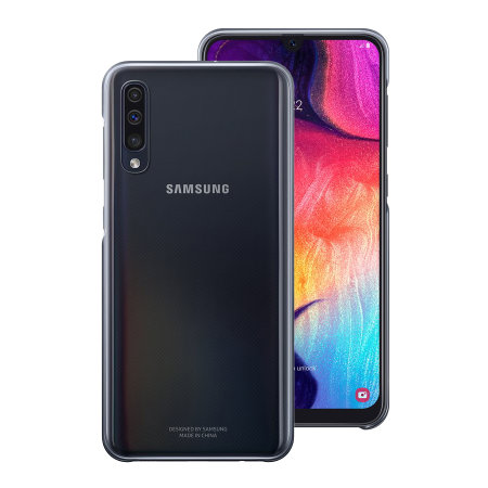 Coque officielle Samsung Galaxy A30s Gradation Cover – Noir