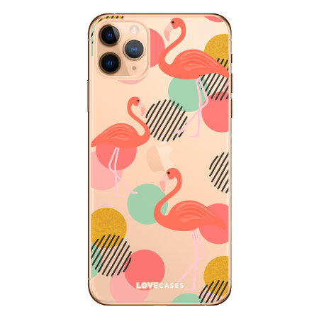 LoveCases iPhone 11 Pro Gel Case - Flamingo
