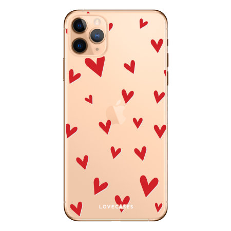 LoveCases iPhone 11 Pro Gel Case - Hearts