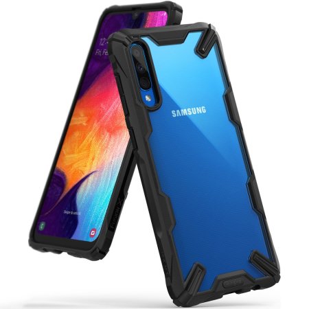 Ringke Fusion X Samsung Galaxy A30s Case - Black