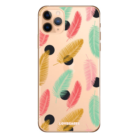 LoveCases iPhone 11 Pro Gel Case - Polka Leaf