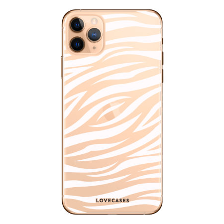 LoveCases iPhone 11 Pro Max Gel Case - Zebra