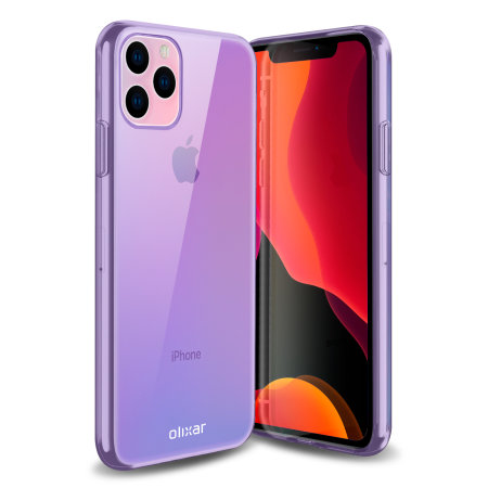 Coque iPhone 11 Pro Olixar FlexiShield en gel – Violet