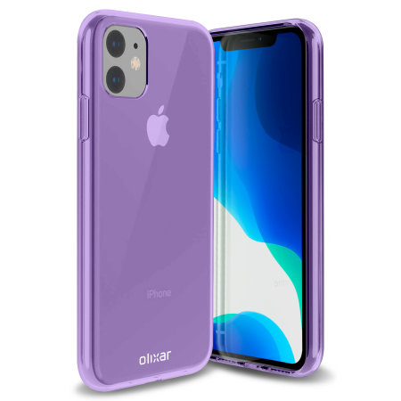 Olixar FlexiShield iPhone 11 Gel Case - Purple