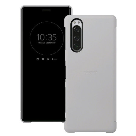 Official Sony Xperia 5 Style Cover View Case - Grey Reviews