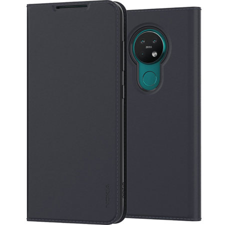 Official Nokia 6.2 Entertainment Flip Cover Wallet Case - Black