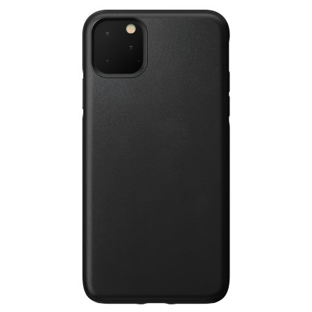 Coque iPhone 11 Nomad en cuir Horween – Noir