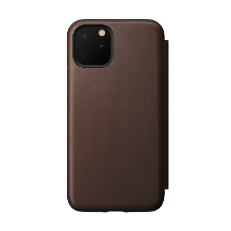 Nomad iPhone 11 Pro Max Rugged Folio Horween Leather Case - Brown