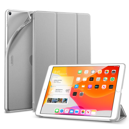 Sdesign iPad 10.2" Soft Silicone Case - Silver