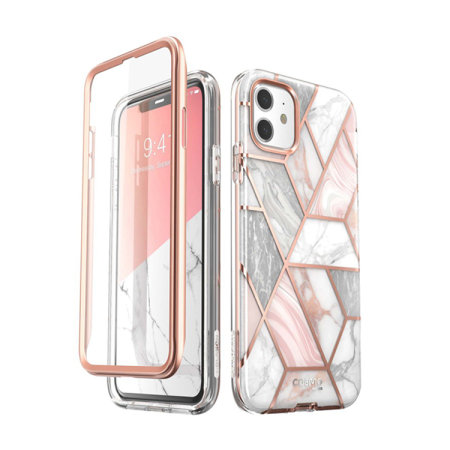 i-Blason Cosmo iPhone 11 Slim Case & Screen Protector - Marble