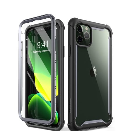 i-Blason Ares iPhone 11 Pro Bumper Case And Screen Protector - Black