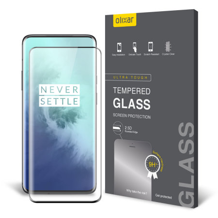 Protection d'écran OnePlus 7T Pro Olixar Full Cover en verre trempé