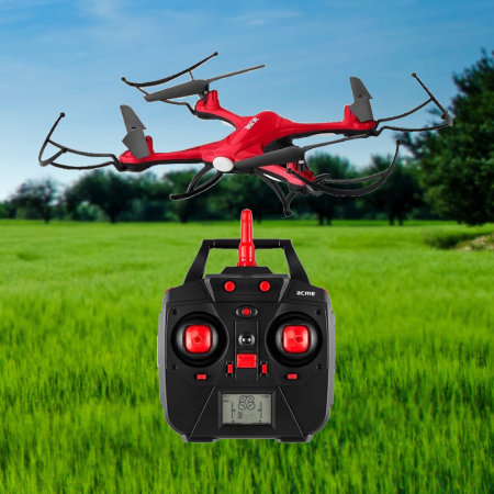 Drone ACME X8200 résistant à l'eau & Ultra robuste – Rouge
