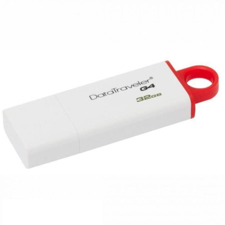 Kingston G4 Pendrive USB 3.0 32GB - White & Red