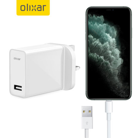 Olixar High Power iPhone 11 Pro Max Wall Charger & 1m Cable
