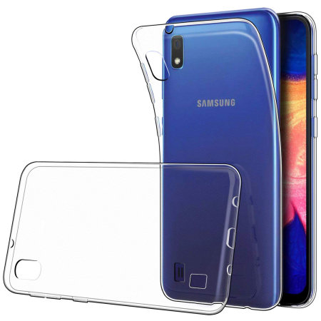 اعلم Coque Samsung Galaxy A10 Olixar Ultra-mince en gel – 100% Transparent