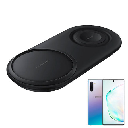 Official Samsung Galaxy Note 10 Wireless Fast Charging Duo Pad - Black