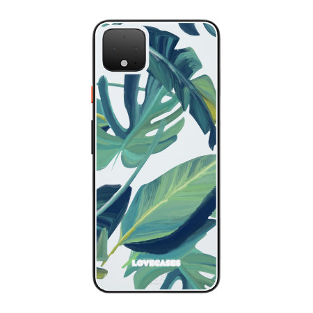 LoveCases Google Pixel 4 XL Gel Case - Tropical Leaf
