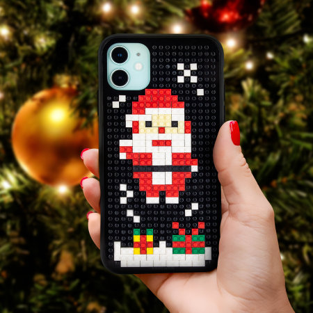 Coque iPhone 11 Olixar Mini Block esprit de Noël – Père Noël