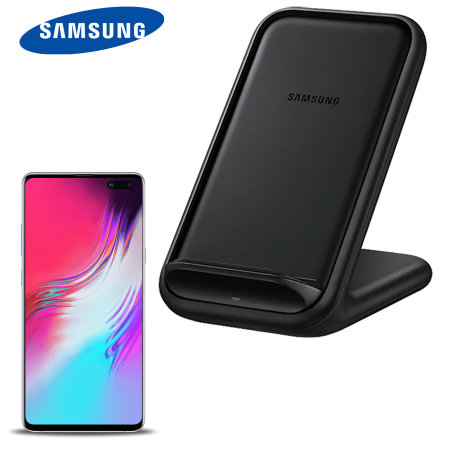 Support chargeur sans fil 15W officiel Samsung Galaxy S10 5G – Noir