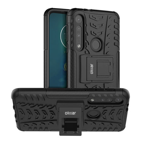 Olixar ArmourDillo Motorola Moto G8 Plus Protective Case - Black