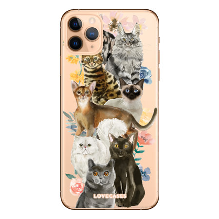Coque iPhone 11 Pro LoveCases Cats / Chats