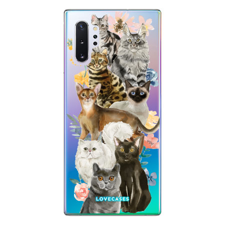 LoveCases Samsung Galaxy Note 10 Plus 5G Gel Case - Cats