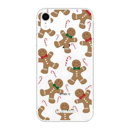 LoveCases iPhone XR Gingerbread Clear Phone Case