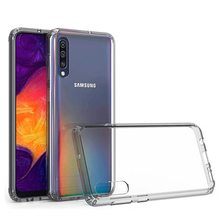 Coque Samsung Galaxy A50 Olixar ExoShield – Transparent