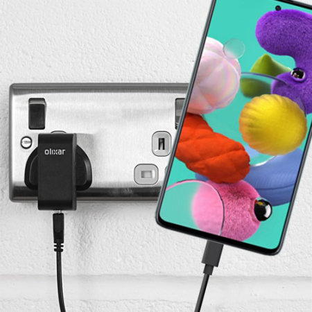 Olixar High Power Samsung Galaxy A51 Wall Charger & 1m USB-C Cable