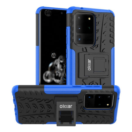 Olixar ArmourDillo Samsung Galaxy S20 Ultra Protective Case - Blue