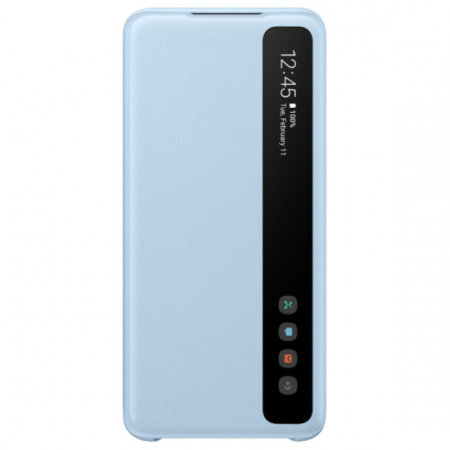 Funda Oficial Samsung Galaxy S20 Clear View Cover - Cielo azul