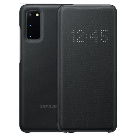 Housse officielle Samsung Galaxy S20 LED View Cover – Noir
