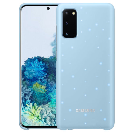 Galaxy S20 LED Cover Case - Sky Blue
