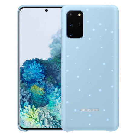 Official Samsung Galaxy S20 Plus LED Cover Case - Sky Blue