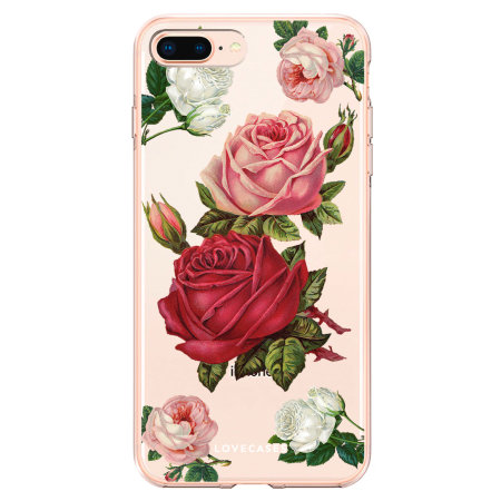 LoveCases iPhone 7 Plus Gel Case - Roses